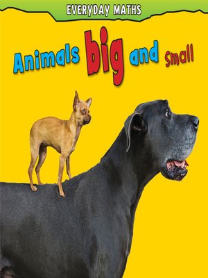 cover image of Animals Big and Small